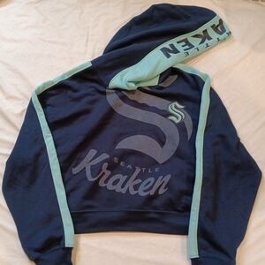 Seattle Kraken NHL Hoodie Blue Medium Girls (New)